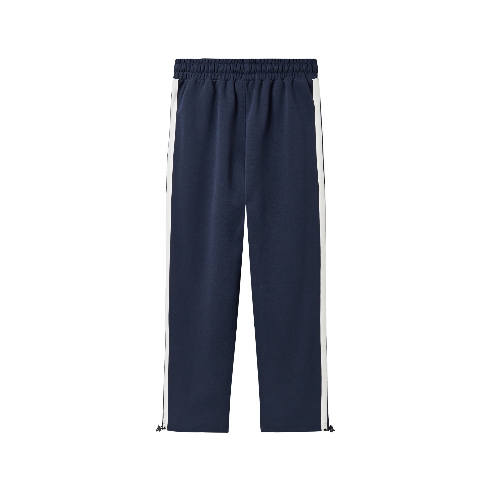 STRIPED TRACK PANTS - NAVY