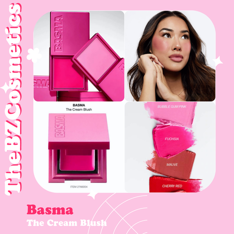  Má kem BASMA The Cream Blush - minisize 