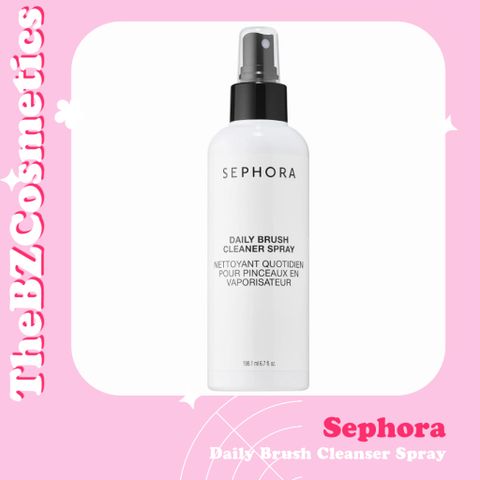  Xịt rửa cọ khô Sephora Daily Brush Cleanser Spray vệ sinh tiện lợi 