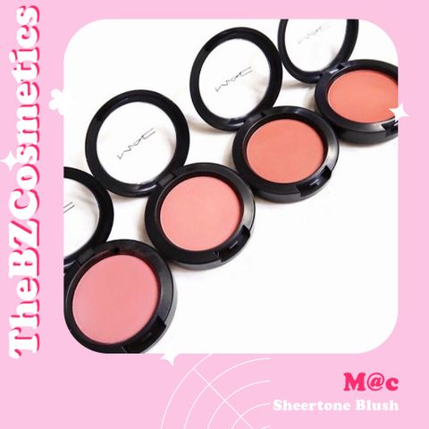  Phấn má hồng Mac Sheertone Blush fullsize các màu đẹp 
