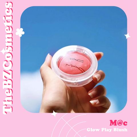  Phấn má Mac Glow Play Blush mỏng nhẹ lên màu chuẩn 