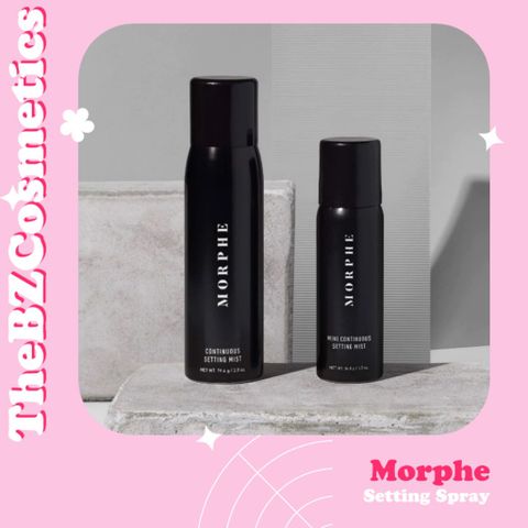  Chai xịt khoá lớp makeup Morphe các phiên bản 