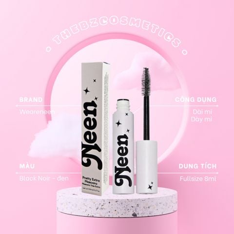  Mascara dài dày mi Weareneen Pretty Extra Mascara 