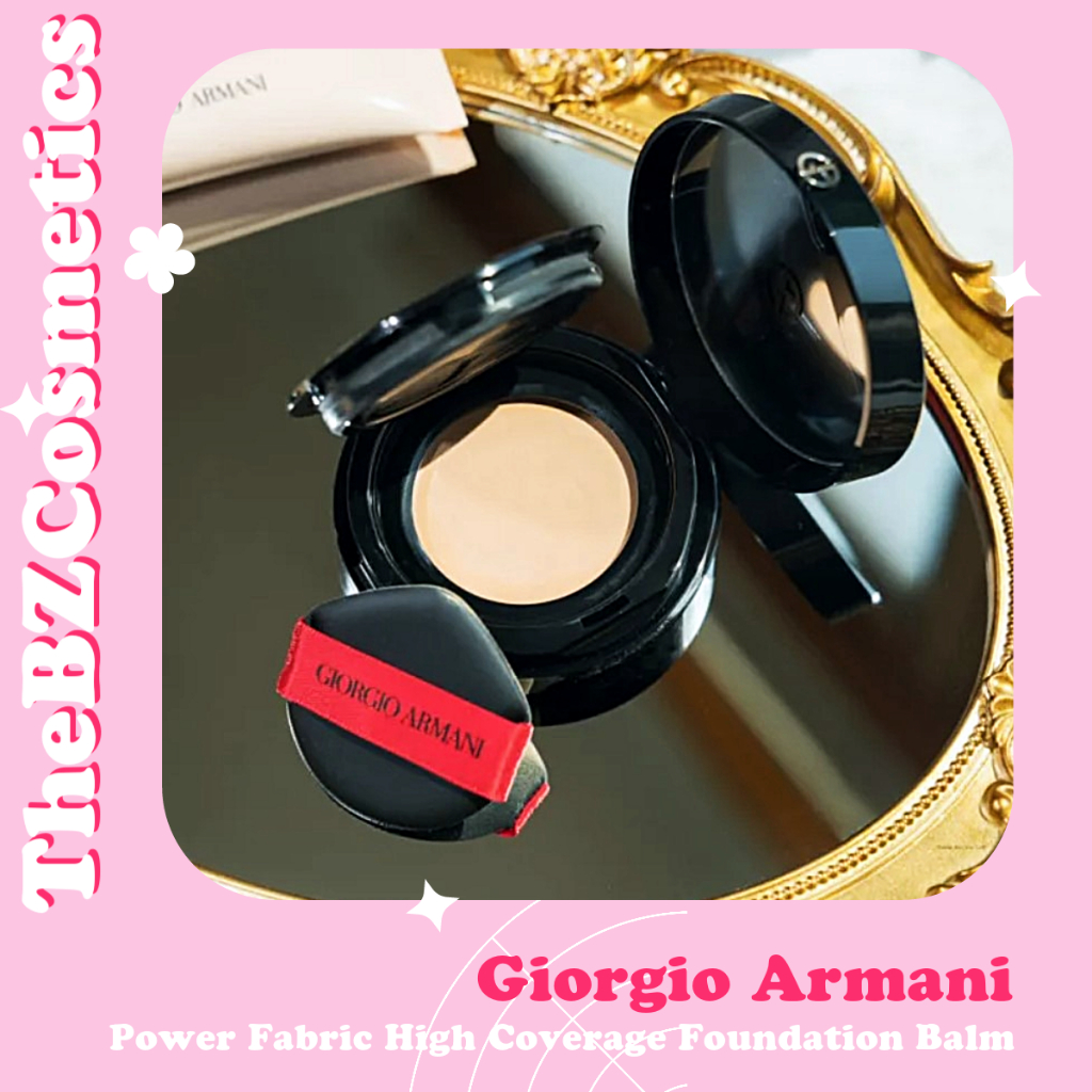Ph n t i Giorgio Armani Power Fabric High Coverage Foundation Balm ca TheBZcosmetics