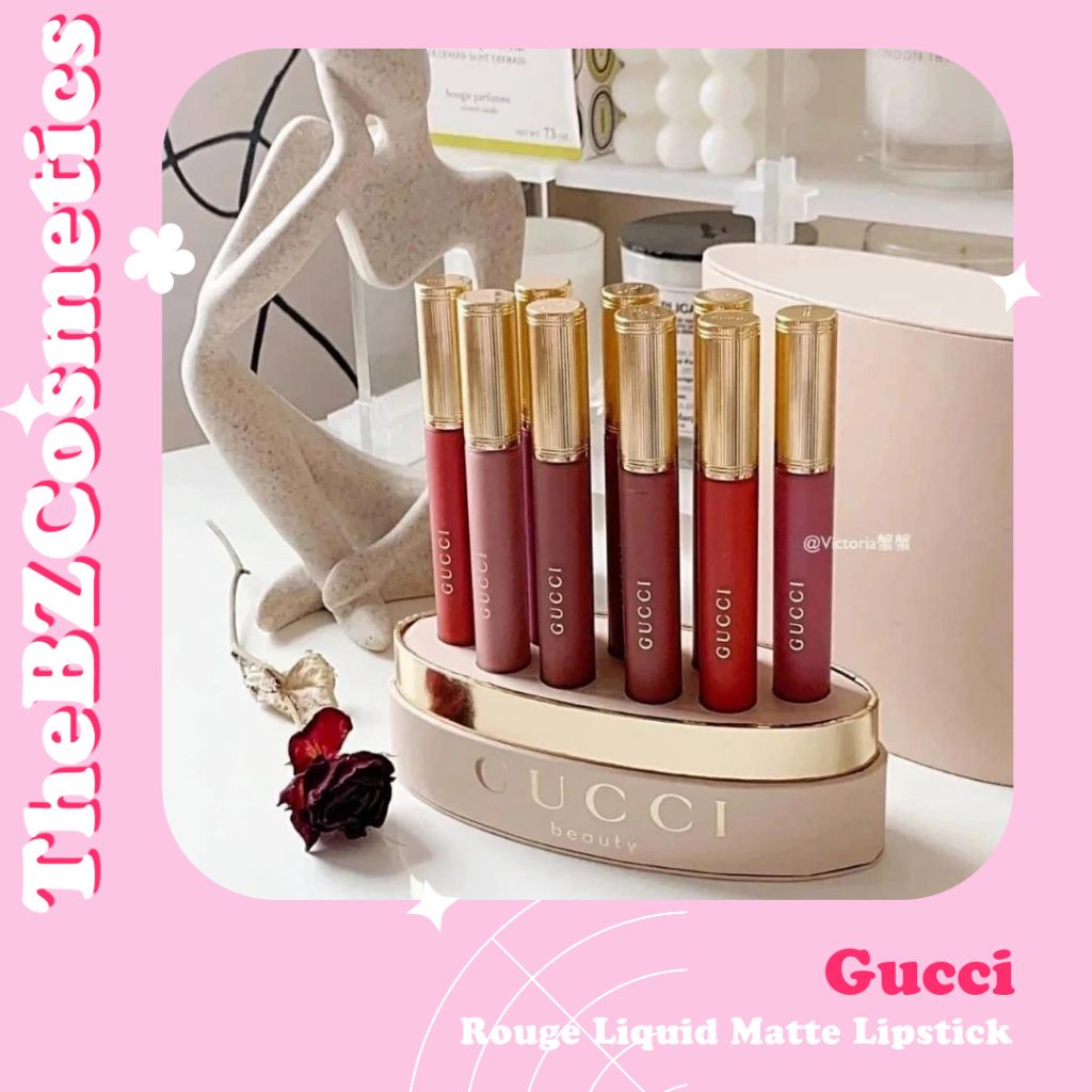 Son kem Gucci Rouge Liquid Matte Lipstick các màu hot