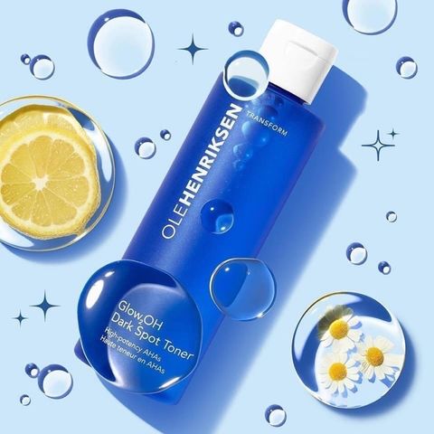  Toner Olehenriksen Glow2OH 7% AHA Exfoliating Dark Spot sạch sâu, sáng da, mờ thâm 