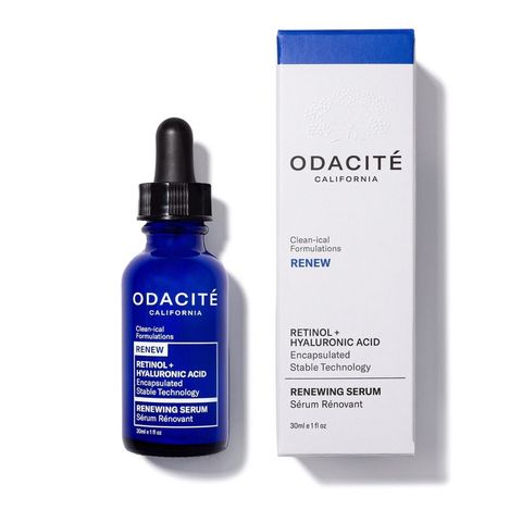  Tinh chất tái tạo da retinol chống lão hoá Odacite RENEWING SERUM RETINOL + HYALURONIC ACID 