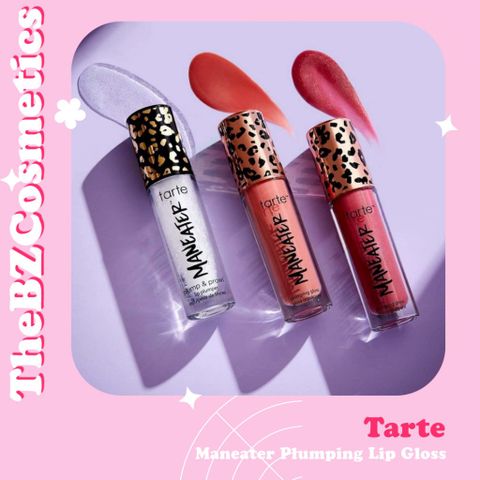  Son bóng căng môi Tarte Maneater Plumping Lip Gloss 