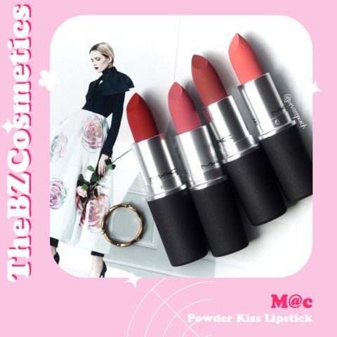  Son thỏi lì Mac Powder Kiss Lipstick các màu đẹp 