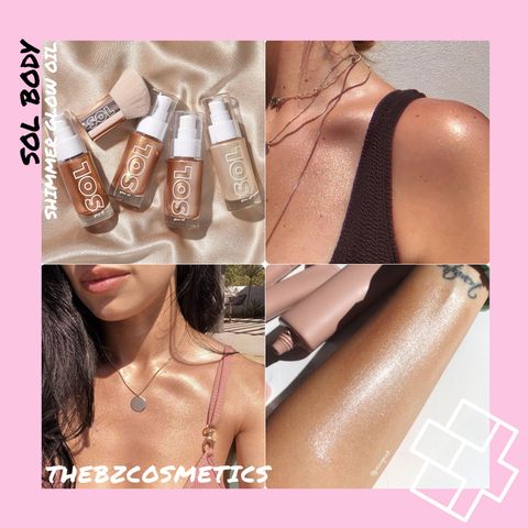  Xịt nhũ body SOL (Colourpop) bắt sáng body các màu hot 