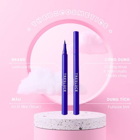  Kẻ mắt Lestruce Beauty Eterno Liquid Liner màu En El Mar - xanh dương 