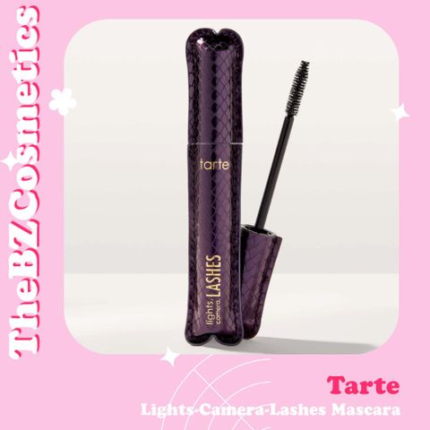  Mascara dài dày cong mi Tarte Lights, Camera, Lashes 4-in-1 cao cấp (fullsize 7ml) 