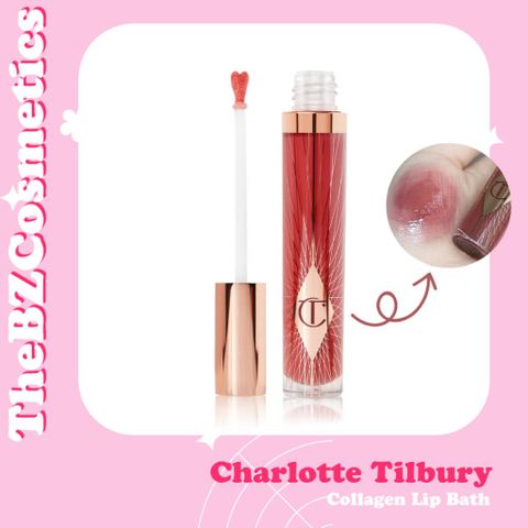  Son bóng dưỡng môi chứa collagen Charlotte Tilbury Collagen Lip Bath Gloss 