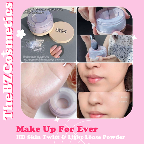  Phấn phủ dạng bột Make Up For Ever HD Skin Twist & Light Loose Powder 