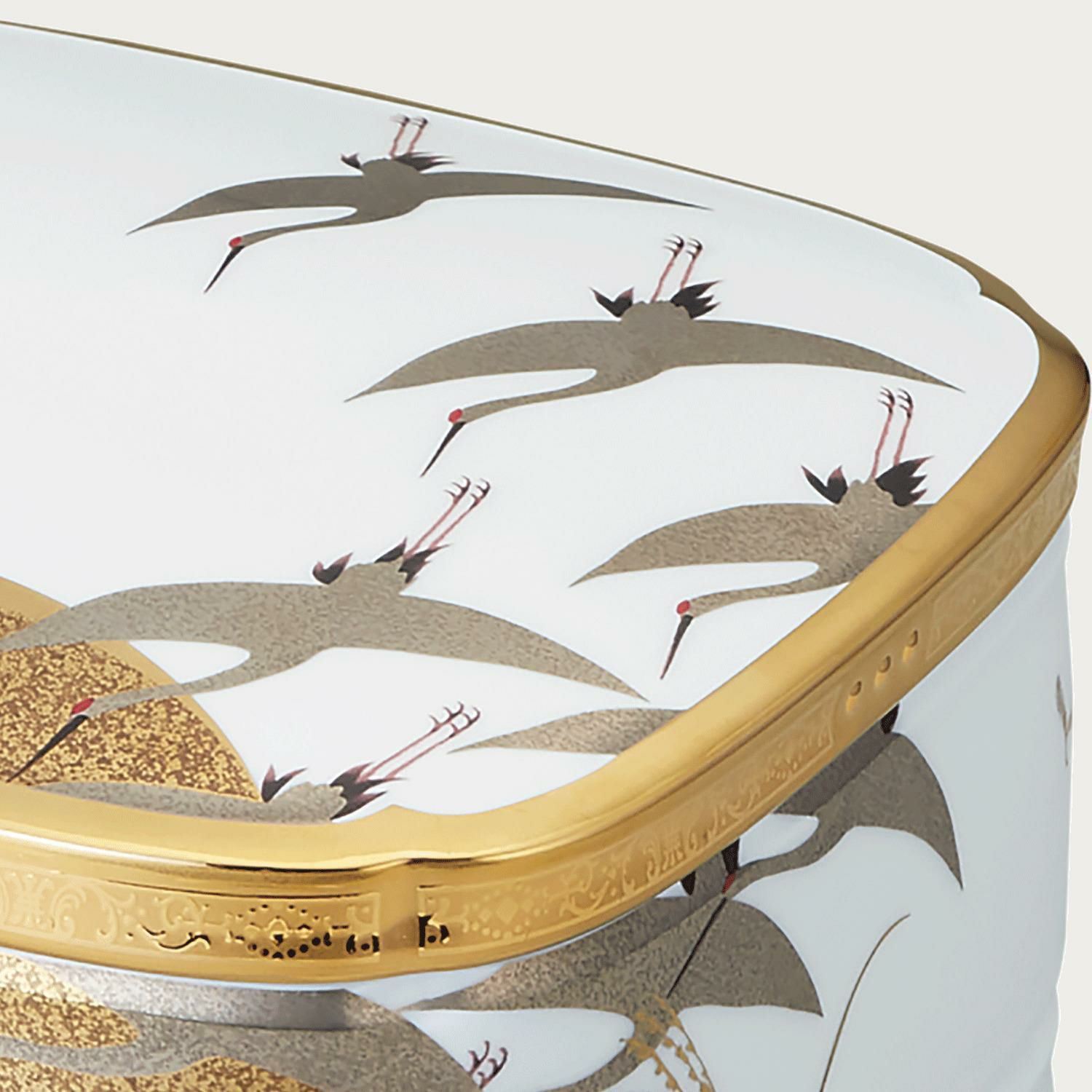  Jubako 3 tầng sứ xương Nhật Bản cao cấp | Shikisai Rondo 1690-8J - Y2154 