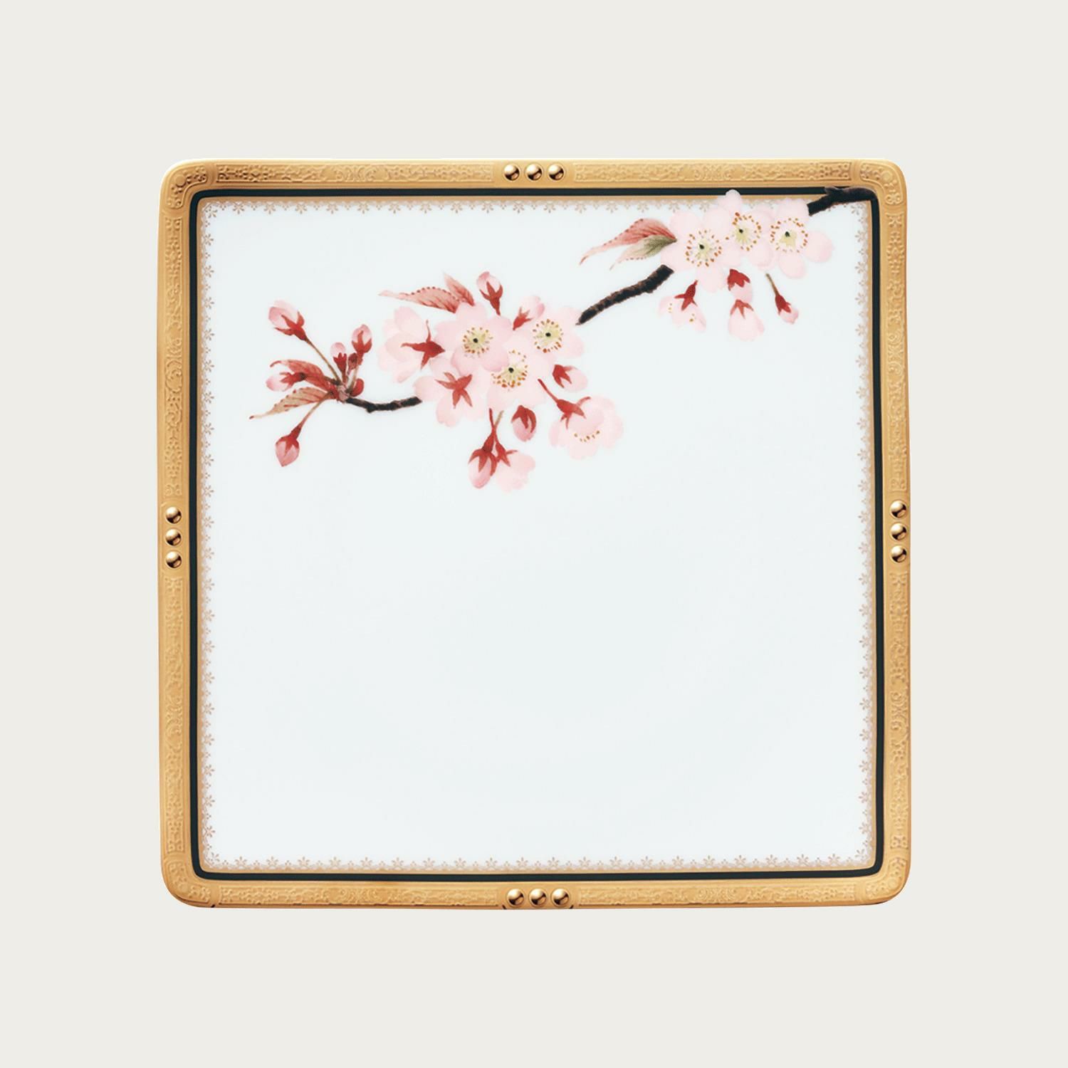  Bộ 6 đĩa vuông cỡ vừa 20,5cm | Shikisai Rondo 4656-AS - N50952 