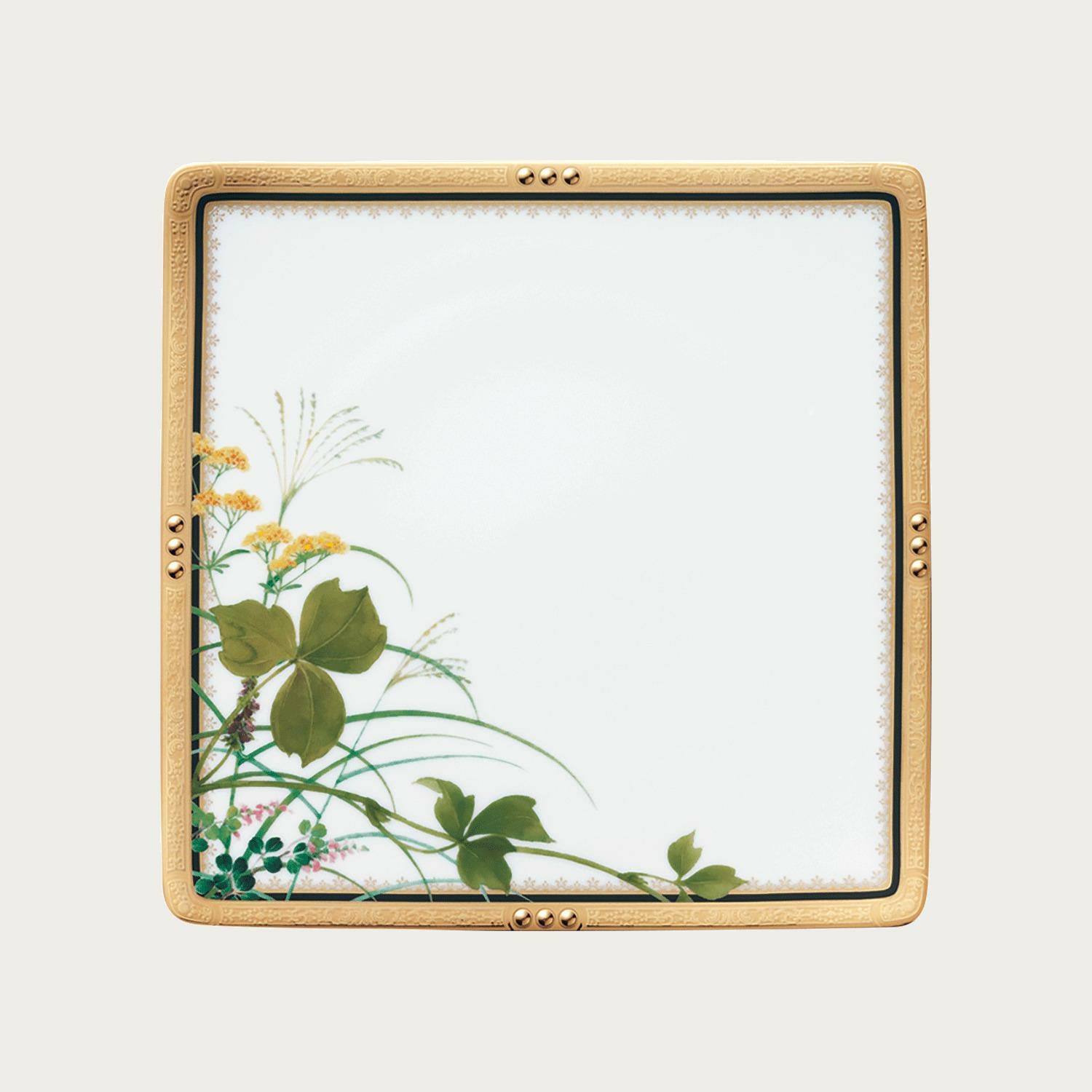  Bộ 6 đĩa vuông cỡ vừa 20,5cm | Shikisai Rondo 4656-AS - N50952 