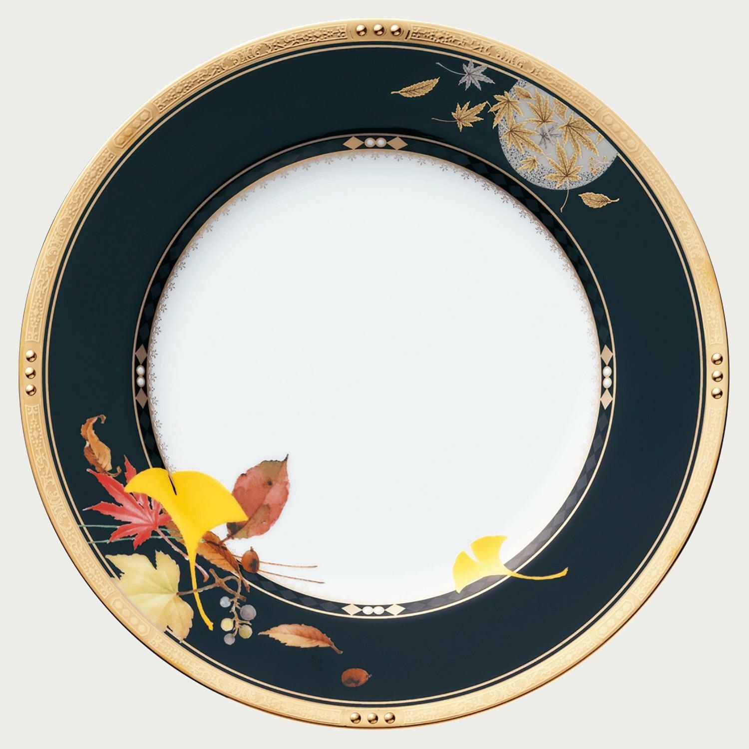 Bộ 6 đĩa tròn cỡ lớn 27cm sứ xương Nhật Bản | Shikisai Rondo 4656-AS - N59820 