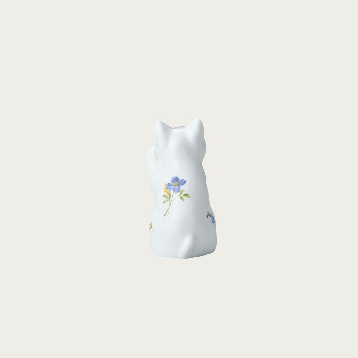  Tượng sứ cặp đôi mèo may mắn cao 12cm sứ xương cao cấp Nhật Bản | Fortune Cat AC4489 - P45523 
