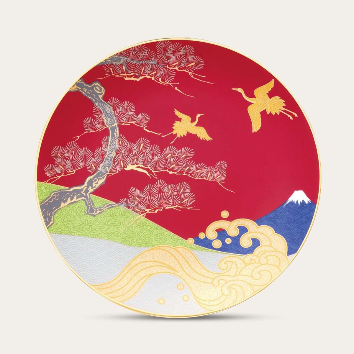  Đĩa trang trí 27,4cm | MEDETAZUKUSHI H-788J - ST59120 