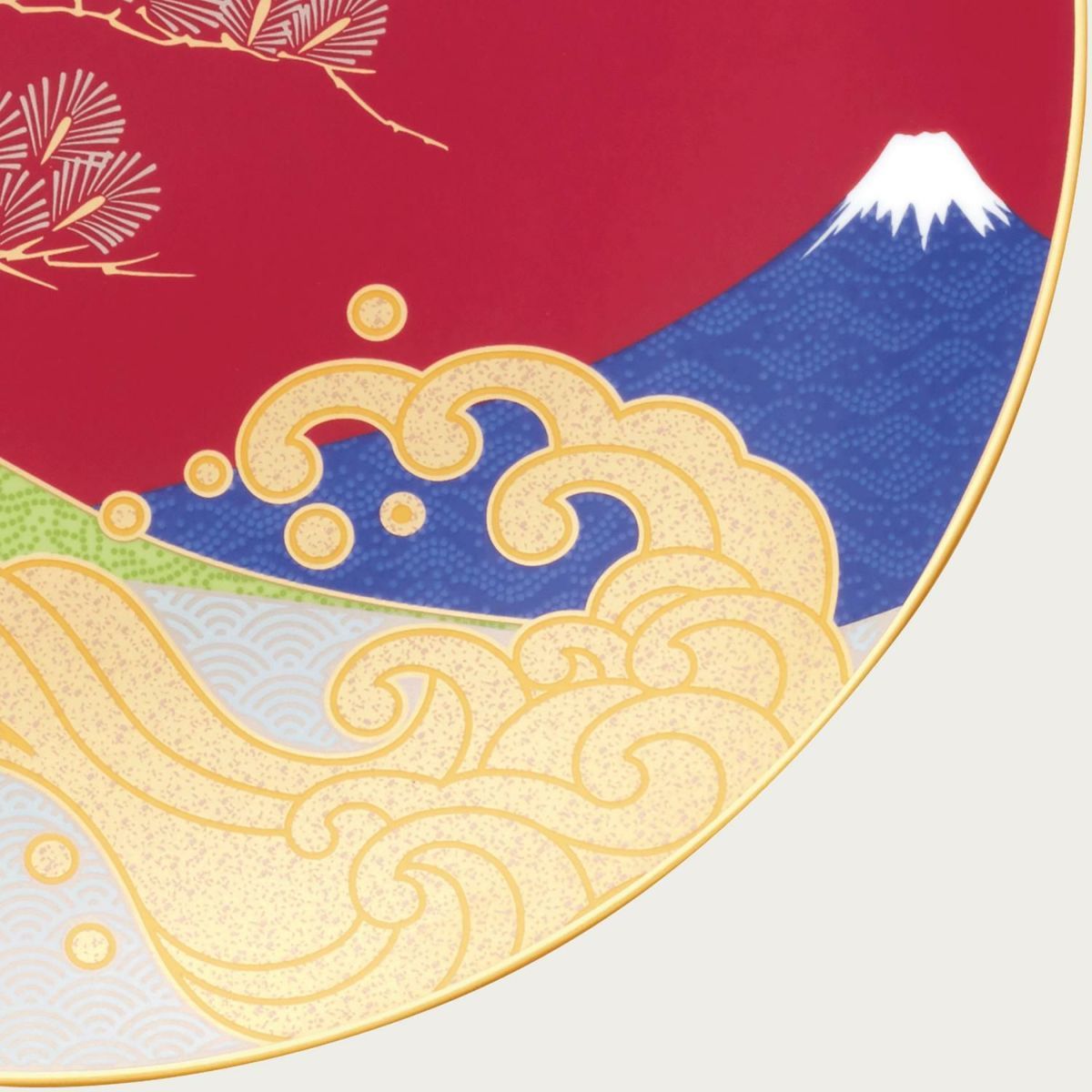  Đĩa trang trí 27,4cm | MEDETAZUKUSHI H-788J - ST59120 