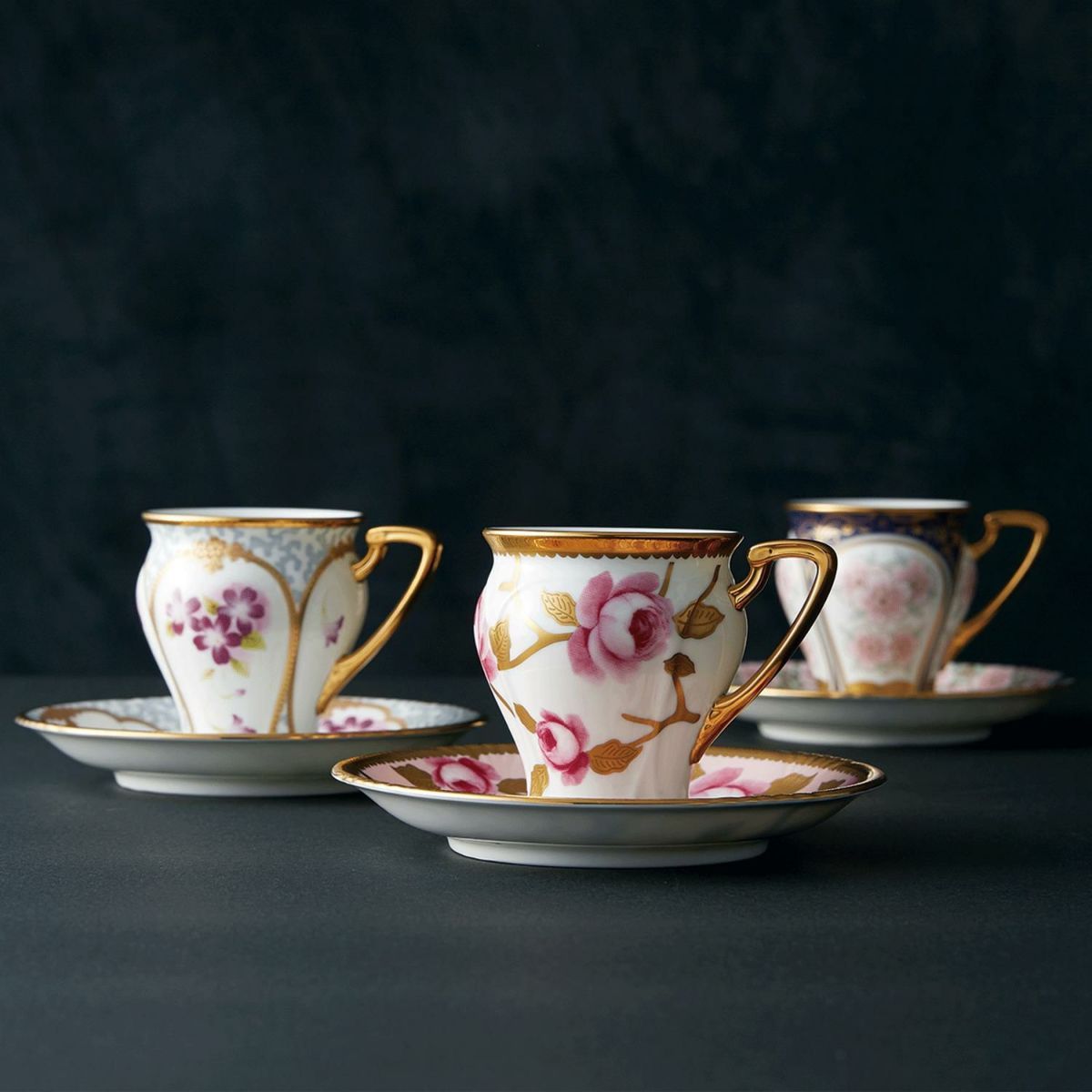  Chén trà (tách cà phê) dung tích 180ml kèm đĩa lót sứ xương | The Homage Collection H-881J - T52520 