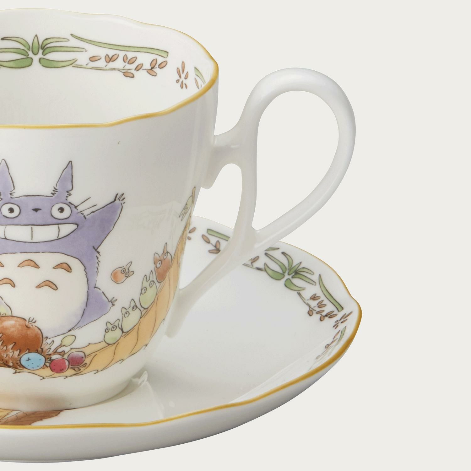  Chén trà (tách trà) dung tích 250ml, đường kính 15,3cm sứ xương | Totoro 4924-3L - TT97889 