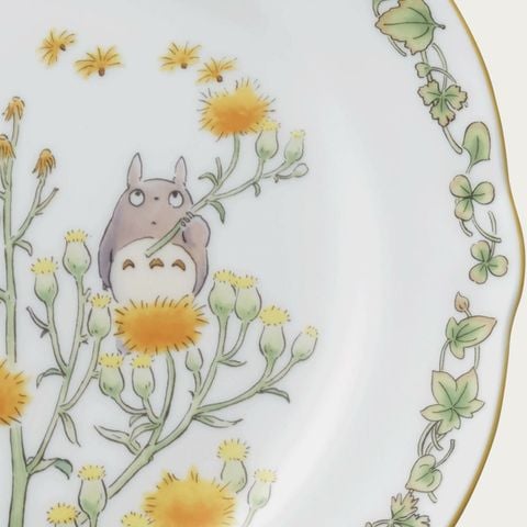  Đĩa tròn cỡ vừa đường kính 22cm sứ xương | Totoro 4924-4L - TT97811 