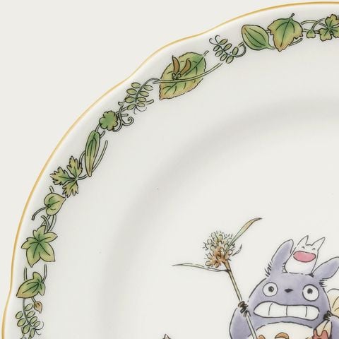  Đĩa tròn cỡ vừa đường kính 18,9cm sứ xương | Totoro 4924- 8L - TT97815 