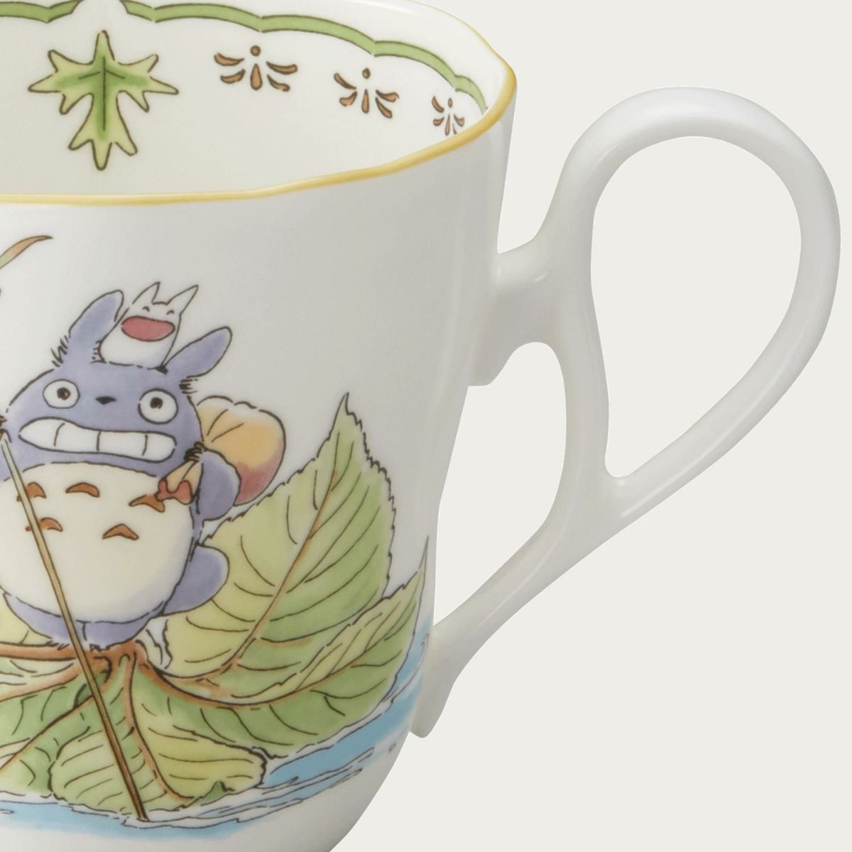  Cốc (ly) uống nước, cà phê dung tích 375ml sứ xương | Totoro 4924-8L - TT97855 