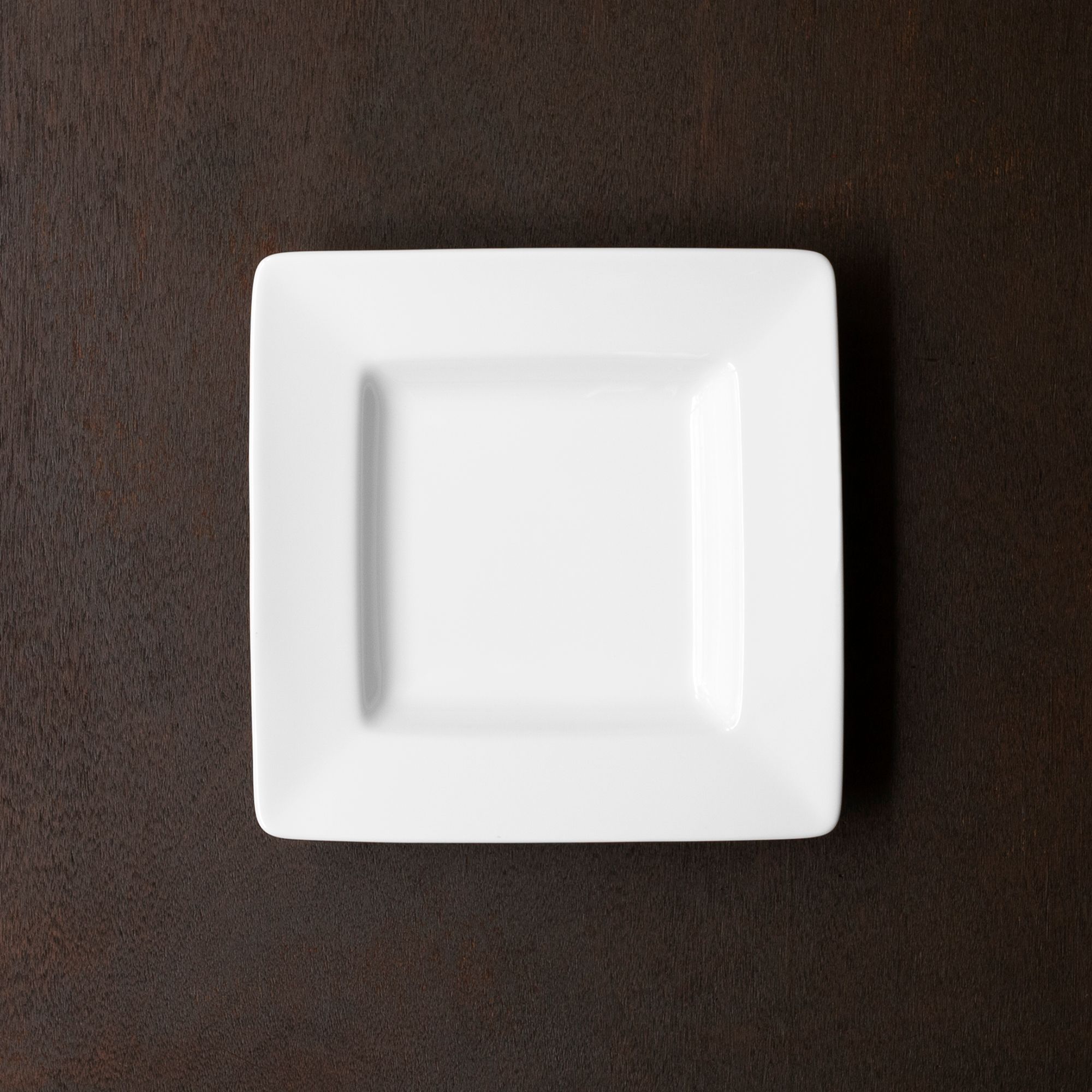  Đĩa vuông cỡ nhỏ cạnh dài 14,5cm sứ trắng | Art Stage 1609L - 91138 