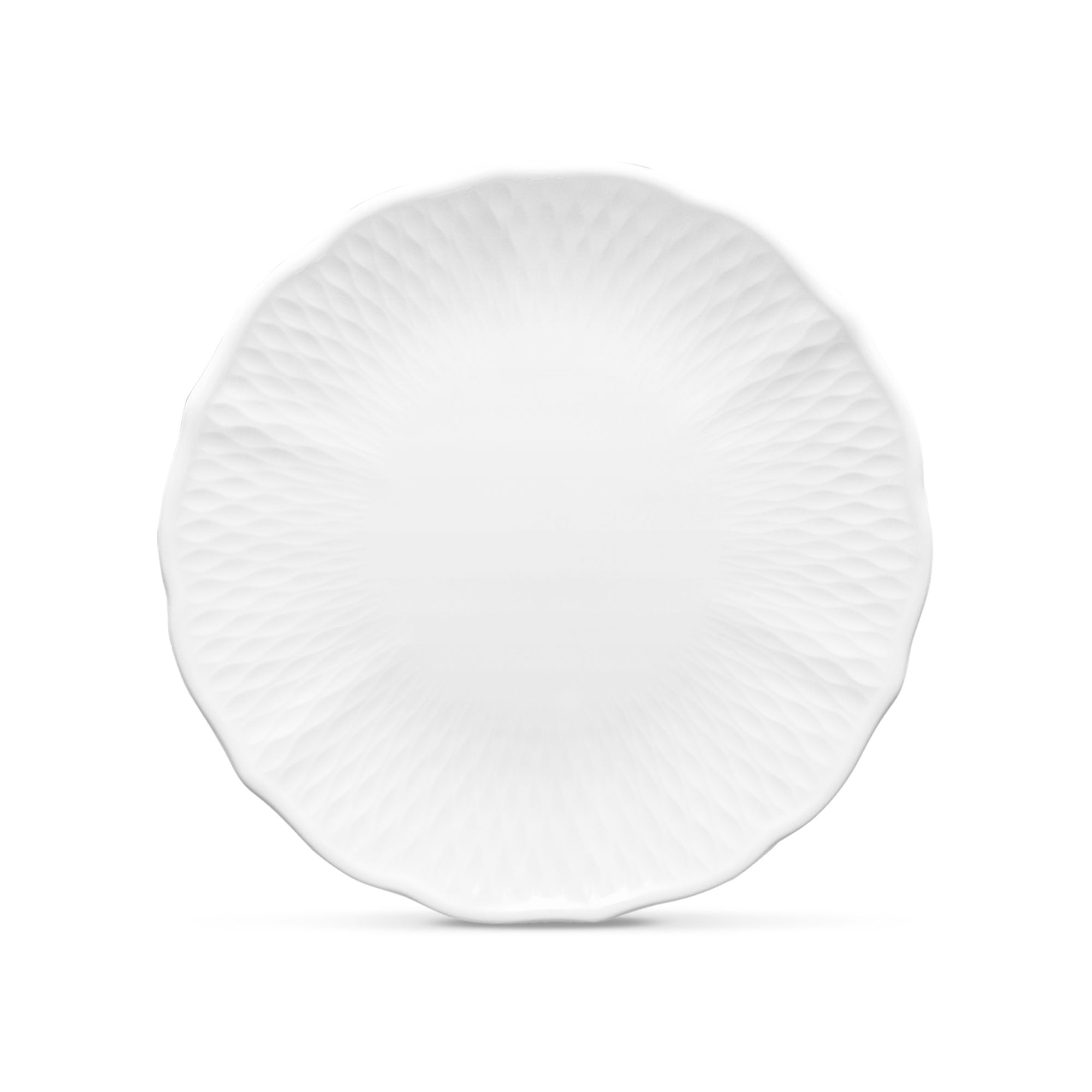  Đĩa tròn coupe cỡ vừa đường kính 23,3cm sứ trắng cao cấp | Cher Blanc 1655L - 94816 