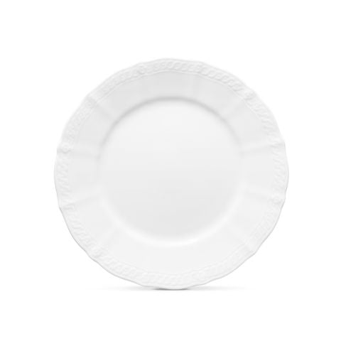  Đĩa tròn cỡ vừa đường kính 21,3cm sứ trắng cao cấp | Cher Blanc 1655L - 94811 