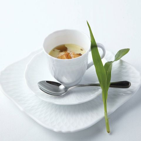  Đĩa vuông cỡ nhỏ cạnh dài 15,3cm lót bát (chén) đa năng sứ trắng cao cấp | Cher Blanc 1655L - 94836 