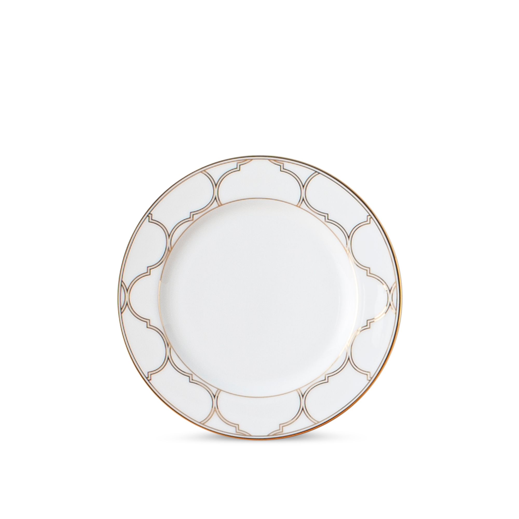  Đĩa tròn cỡ nhỏ đường kính 16,3cm sứ trắng | Eternal Palace Gold 1728L-91012 