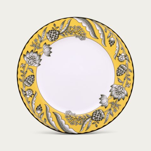  Đĩa tròn cỡ lớn đường kính 26,8cm (màu vàng) sứ trắng | Chelsea Estate 1779L - 91020 