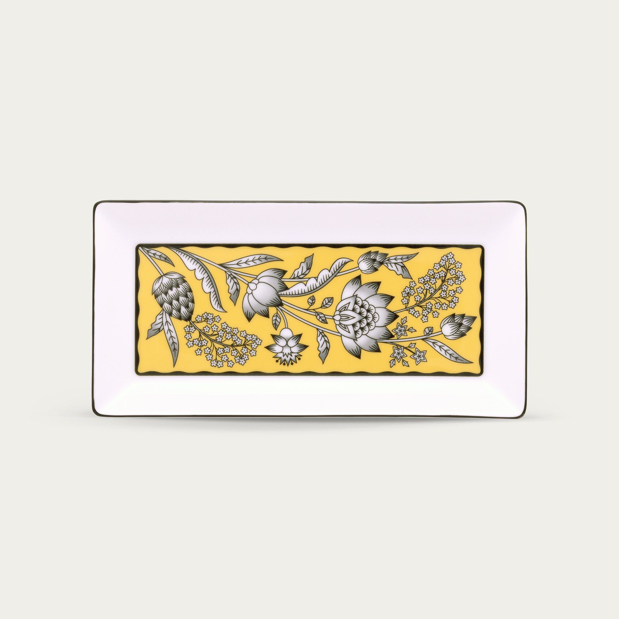  Đĩa hình chữ nhật dài 24cm sứ trắng | Chelsea Estate 1779L - 91148 