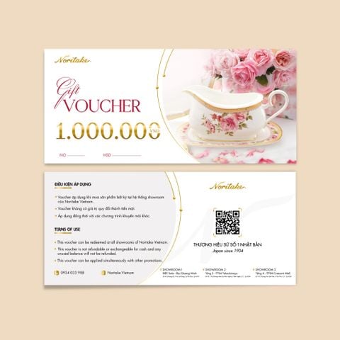  Voucher mua hàng trị giá 1 triệu VNĐ 