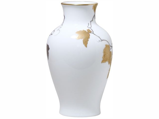  Bình hoa Okura "Nho vàng" cao 28cm màu trắng | Okura Gold Grape 1276 - 20A 