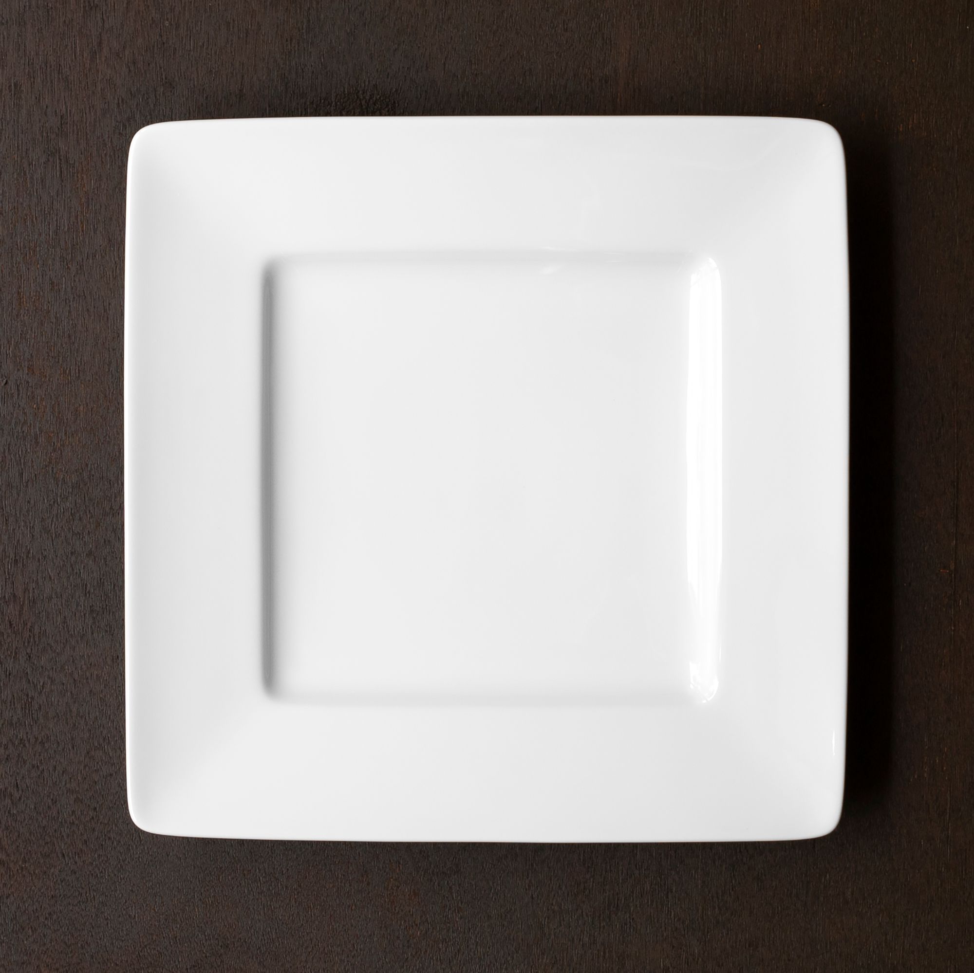  Đĩa vuông cỡ lớn cạnh dài 26,6cm sứ trắng | Art Stage 1609L - 91134 