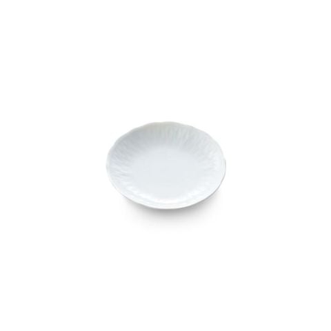  Đĩa tròn 10,1cm đựng nước chấm, gia vị sứ trắng cao cấp | Cher Blanc 1655L - 94809 