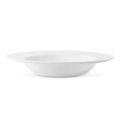  Đĩa sâu lòng 28,1cm dung tích 740ml ăn pasta sứ xương | Plain White 4850L - 97301 