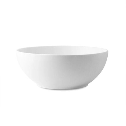  Bát canh (tô canh) tròn 22,4cm dung tích 1.950ml sứ xương | Plain White 4850L - 97382 