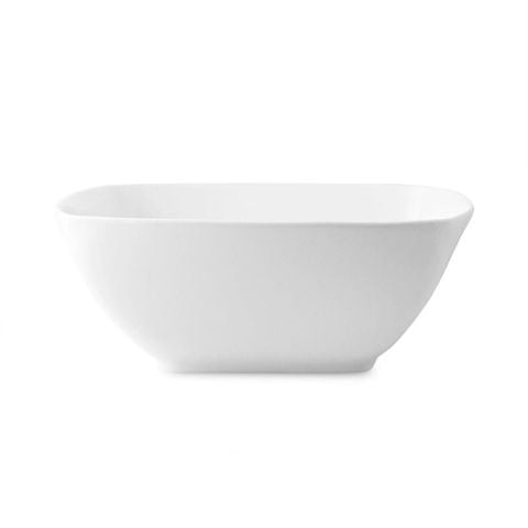  Bát canh (tô canh) hình vuông 23,2cm dung tích 2.200ml sứ xương | Plain White 4850L - 97349 