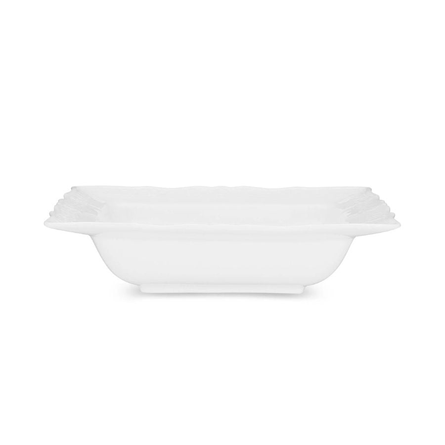  Đĩa vuông sâu lòng 20,1cm dung tích 510ml sứ trắng cao cấp | Cher Blanc 1655L - 94848 