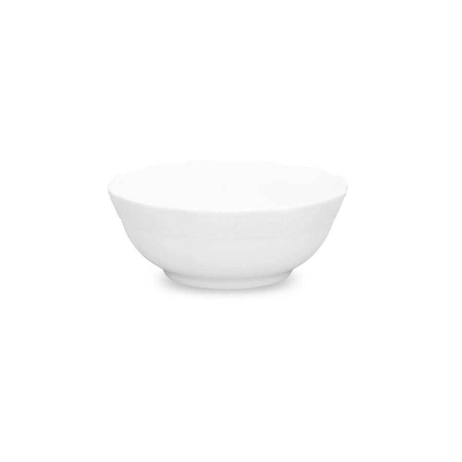  Bát (chén) đa năng đường kính 13cm dung tích 365ml để ăn cơm, đựng ngũ cốc sứ trắng cao cấp | Cher Blanc 1655L - 94806 