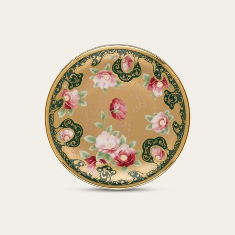  Đĩa tròn cỡ nhỏ đường kính 18cm sứ xương Nhật Bản | Wabana 4662-4J - T50115 
