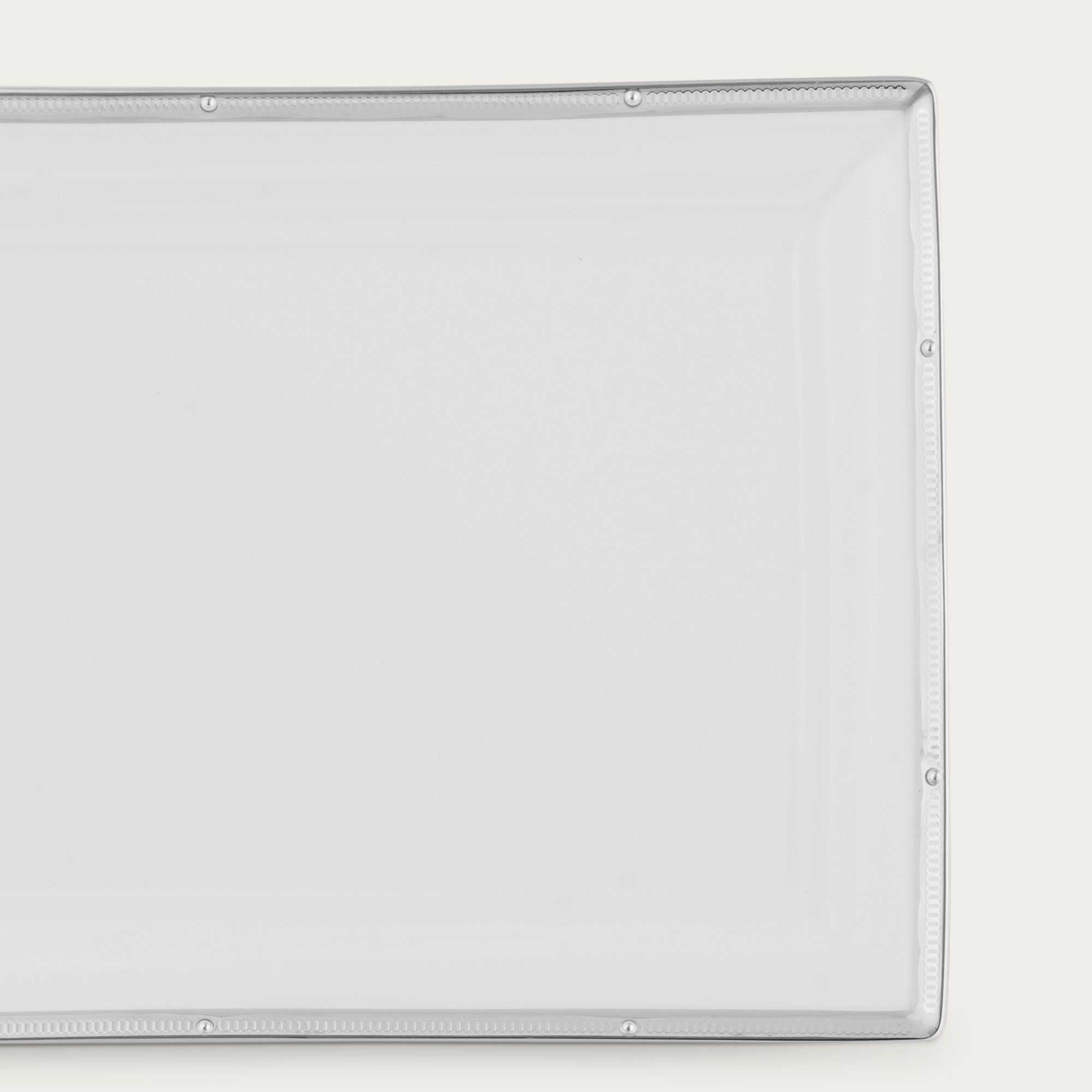  Đĩa hình chữ nhật dài 29,1cm sứ xương | Rochelle Platinum 4795L - 50985A 