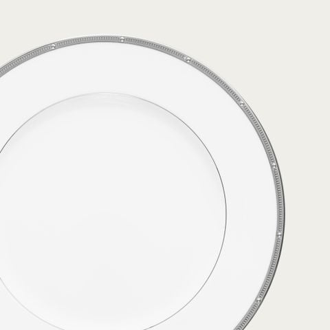  Đĩa tròn cỡ vừa (loại đặc biệt) đường kính 23,4cm sứ xương | Rochelle Platinum 4795L - 97216 