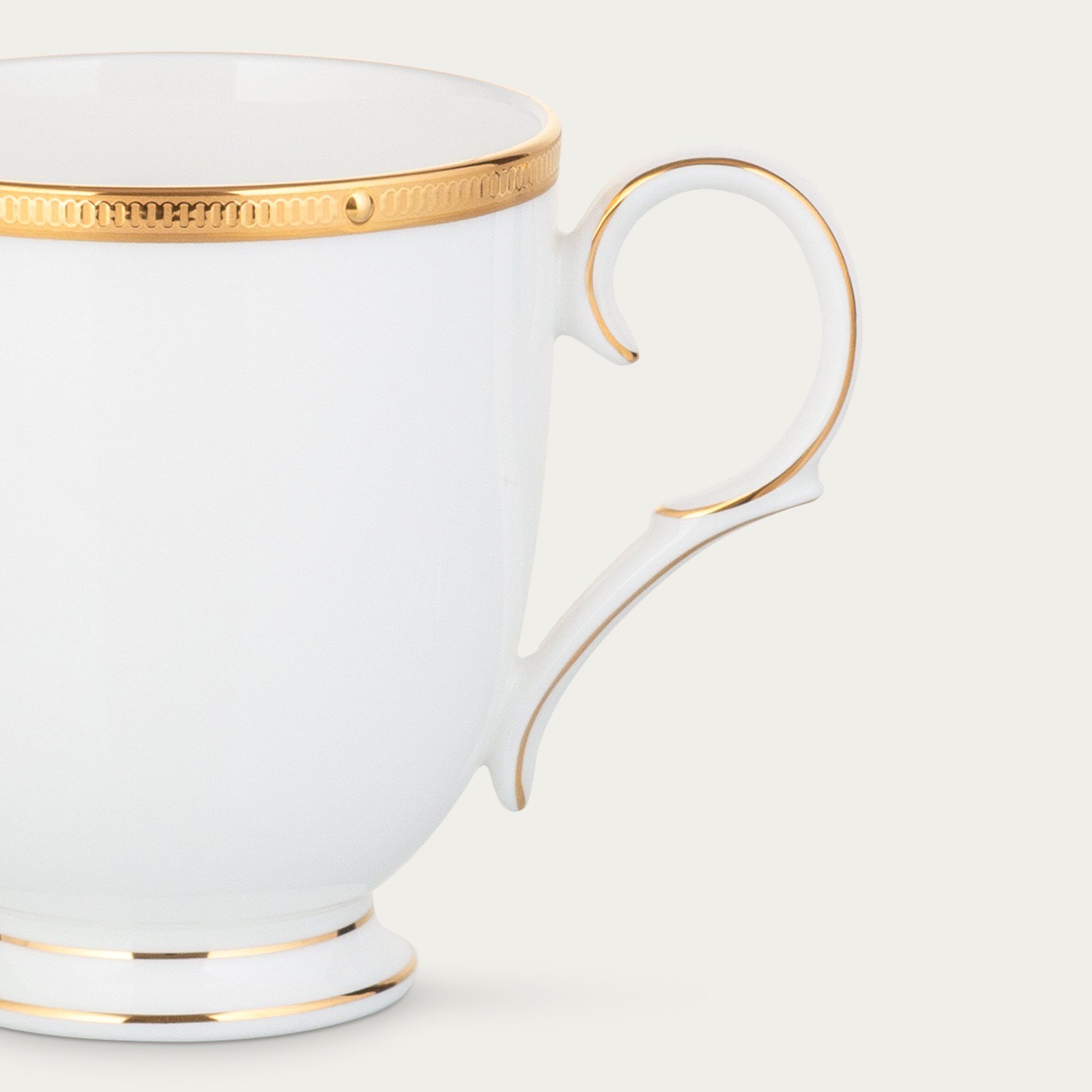  Cốc (ly) uống nước, cà phê dung tích 320ml sứ xương | Rochelle Gold 4796L - T50755A 